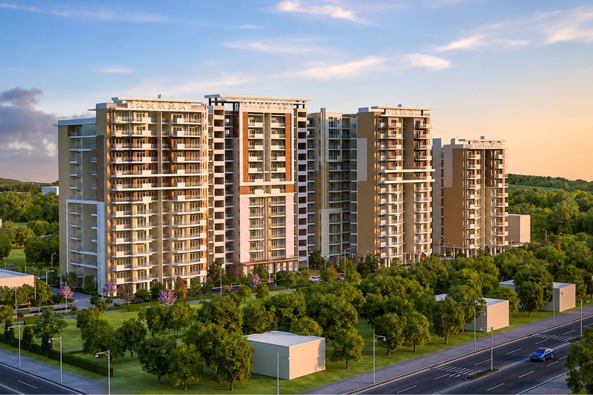 The Zirk Zirakpur residential towers