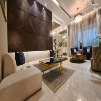 Luxury flat interior in Zirakpur